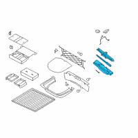 OEM 2019 Lincoln MKT Jack Assembly Diagram - 8A8Z-17080-B