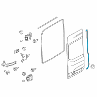 OEM 2020 Ford Transit-350 HD Door Weatherstrip Diagram - CK4Z-1525325-G