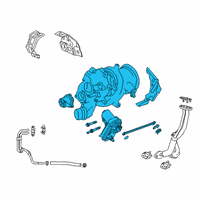 OEM Cadillac Turbocharger Diagram - 55516675