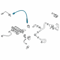OEM 2020 Hyundai Elantra Sensor Assembly-Oxygen, Rear Diagram - 39210-03AA5