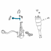 OEM 2018 Lexus LS500h Suspension Arm Assembly Diagram - 48630-19045