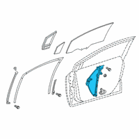 OEM 2020 Toyota Corolla Window Regulator Diagram - 69801-12271