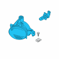 OEM 2011 BMW X5 Fog Lamp/Turning Lights, Right Diagram - 63-17-7-237-434