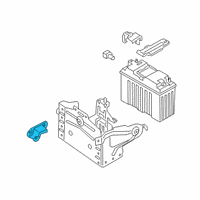 OEM 2021 BMW M340i xDrive Battery Carriers Diagram - 61216834922