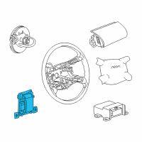 OEM 2004 Dodge Neon Side Impact Module Right Diagram - 5293230AF