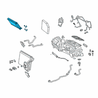 OEM BMW Z4 Transmission Oil Cooler Diagram - 64-11-9-382-865