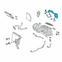 OEM BMW Z4 WIRING SET, HEATER/AIR CONDI:611011 Diagram - 64-11-9-399-462