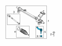 OEM 2022 Ford Mustang Mach-E ROD - TIE Diagram - LJ9Z-3A130-A