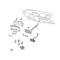 OEM Lincoln Mark LT Bulb Diagram - YL3Z-13B765-CA