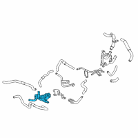 OEM 2020 Toyota Sienna Thermostat Diagram - 32971-45010