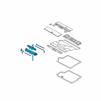 OEM Lincoln Jack Assembly Diagram - 5L1Z-17080-B