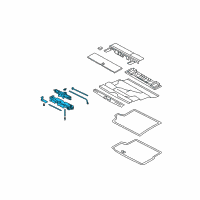 OEM 2004 Ford Expedition Jack Assembly Diagram - 5L1Z-17080-B