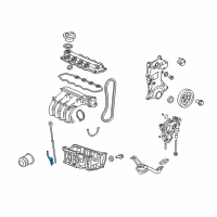 OEM 2014 Honda CR-Z Pipe, Oil Level Diagram - 15200-RK8-000