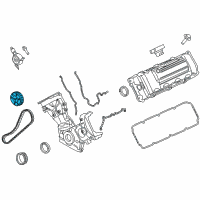 OEM 2020 Ford F-350 Super Duty Camshaft Gear Diagram - AL3Z-6256-CA