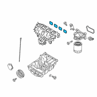 OEM 2014 Ford Taurus Manifold Gasket Diagram - CJ5Z-9439-A