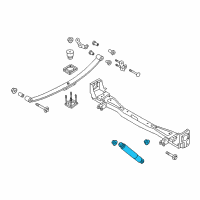 OEM 2018 Nissan NV200 ABSORBER Kit - Shock, Rear Diagram - E6210-3LM0B