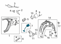 OEM 2022 Honda Civic ADAPTER, FUEL CAP Diagram - 74480-T20-A00