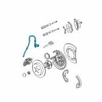 OEM 2001 Chrysler PT Cruiser Line-Brake Diagram - 4860082AF