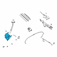 OEM Lexus Jar, Washer, A Diagram - 85315-48020