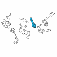 OEM 2018 Hyundai Santa Fe Sport Switch Assembly-Wiper & Washer Diagram - 93420-B8050