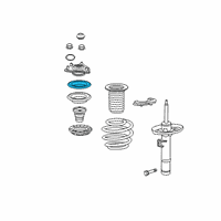 OEM 2018 Honda Clarity Bearing, Front Damper Mt Diagram - 51726-TRT-A01