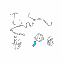 OEM Chevrolet Impala Reservoir Hose Diagram - 26028657