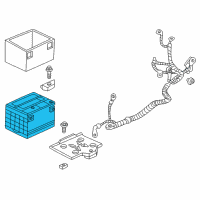 OEM 2005 Pontiac Aztek Batteries Diagram - 786YR