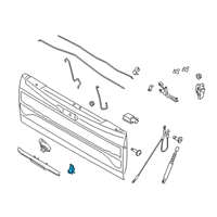 OEM 2017 Ford F-250 Super Duty Lock Diagram - HC3Z-2543432-C