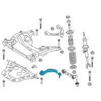 OEM 2014 BMW 535i GT xDrive Mount Tension Strut, Right Diagram - 31-12-6-777-730