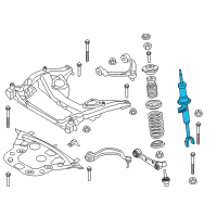 OEM 2016 BMW 535d xDrive LEFT FRONT SPRING STRUT Diagram - 37-11-6-796-941