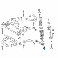 OEM 2014 BMW 640i xDrive Gran Coupe Wheel Suspension Joint Diagram - 31-12-6-777-753