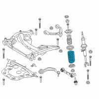 OEM 2014 BMW 535i GT Front Coil Spring Diagram - 31-33-6-793-721