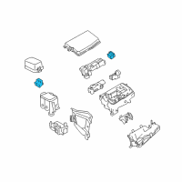 OEM 2012 Scion xB Relay Diagram - 82660-42030