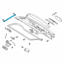 OEM 1999 BMW Z3 Gas Pressurized Spring Diagram - 51-24-8-399-296