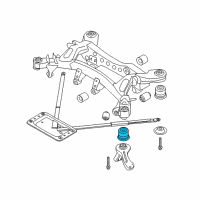 OEM 2013 BMW X1 Rubber Mounting Front Diagram - 33-30-6-782-159