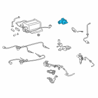 OEM 2011 Lexus LS600h Actuator, Intake Air Control Valve Diagram - 17335-38020