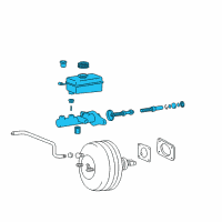 OEM 2002 Kia Optima Cylinder Assembly-Brake Diagram - 5851038304