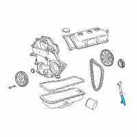 OEM 2010 Dodge Grand Caravan Tube-Engine Oil Indicator Diagram - 4694326AE