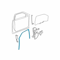 OEM Cadillac DTS Run Channel Diagram - 15822082