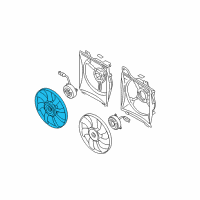 OEM 2010 Kia Rio5 Fan-Cooling Diagram - 252311G308