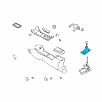 OEM Ford Shift Boot Diagram - 8S4Z-7277-A
