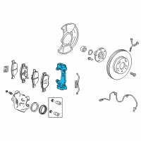 OEM Honda Accord Anchor Diagram - 45010-TVC-A01