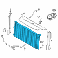 OEM BMW ActiveHybrid 3 Radiator Diagram - 17-11-8-672-105