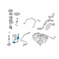 OEM 2006 Honda Accord Meter Diagram - 17630-SDC-E01