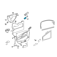 OEM 2012 Buick LaCrosse Window Switch Diagram - 20854239