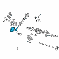 OEM 2022 Ram 1500 Gear Kit-Ring And PINION Diagram - 68088164AD