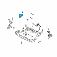 OEM 2008 Kia Optima Engine Mounting Support Bracket Diagram - 2167025003