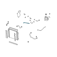 OEM 2008 Saturn Vue Inlet Tube Diagram - 12590844