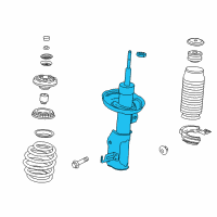 OEM 2015 Chevrolet Malibu Strut Diagram - 23390200