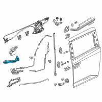 OEM Honda Base, R. Slide Door Roller (Lower) Diagram - 72535-TK8-A01